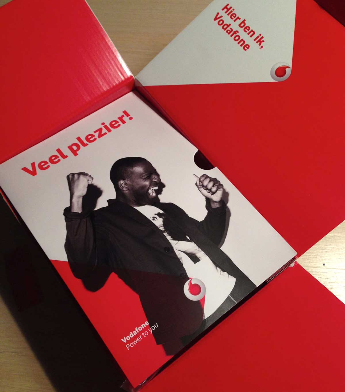 Vodafone: welkomstpakket